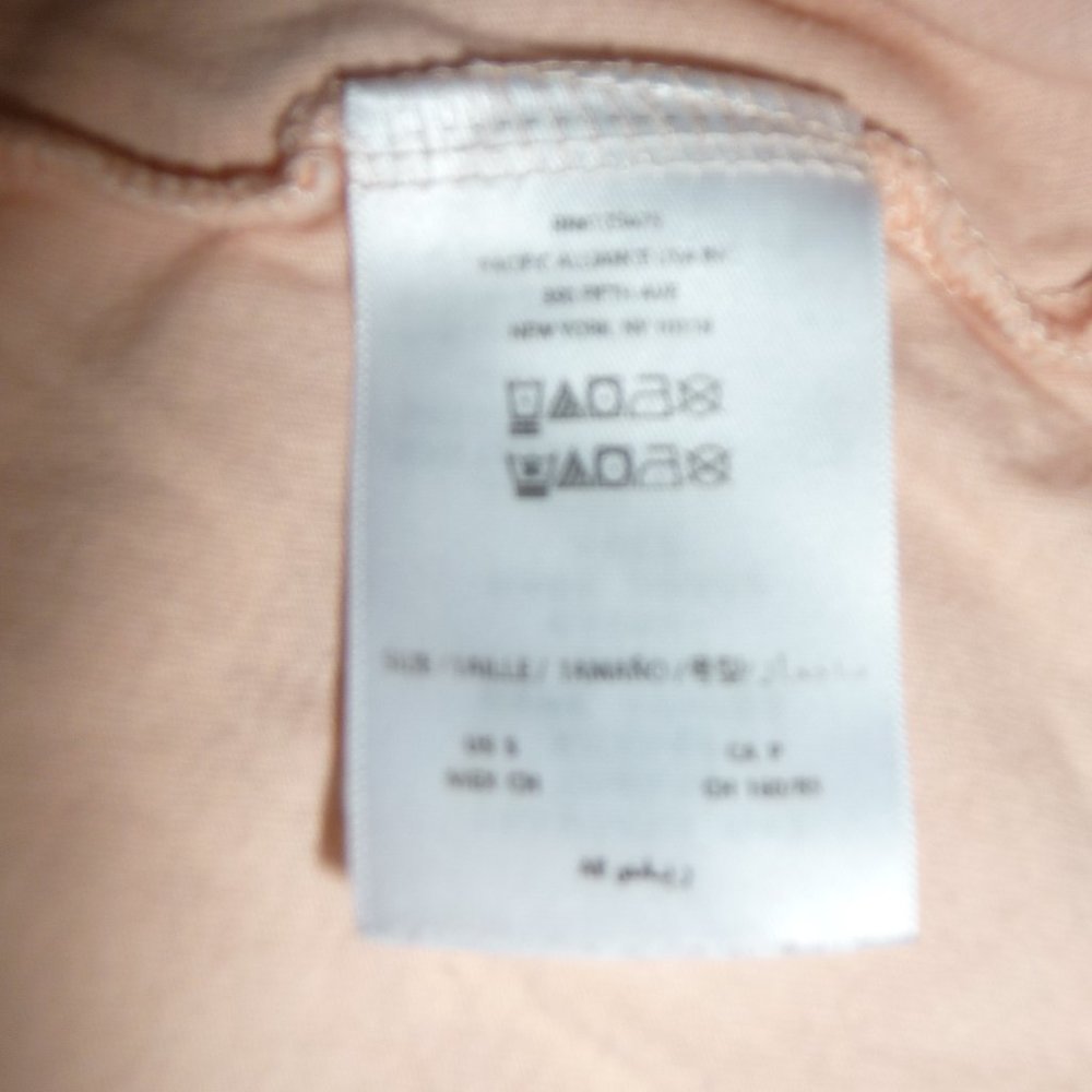 Juicy Couture "JUICY" Sport Muscle Tee Tank Top Orange,  Sz Small - Picture 3 of 4